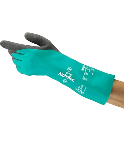 Amazon.co.jp: [Ansell] アンセル 耐熱手袋 スコーピオショート